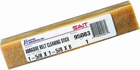 United Abrasives- SAIT ABRASIVE BELT CLEANING STICK (QTY: 1), Multi, One Size, 95083