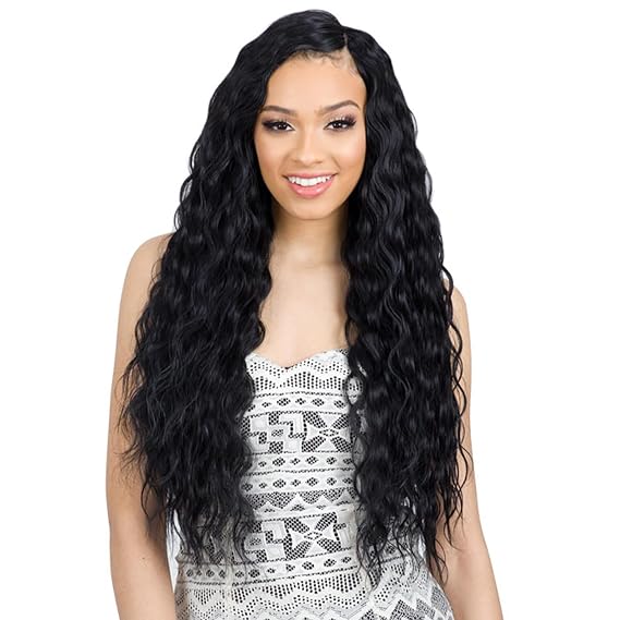 Shake-N-Go Organique Synthetic Weave Hair Extension - BREEZY WAVE 24" (2 Dark Brown)