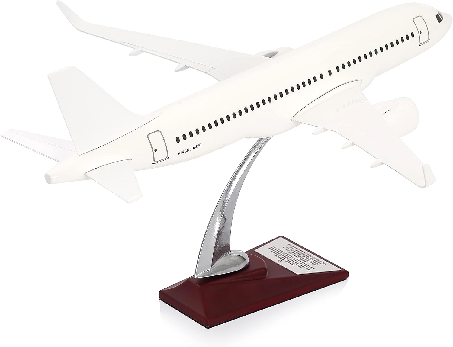 Airbus A320 Model Uçak, 1100 Beyaz Maket Uçak ZU-UCK0107