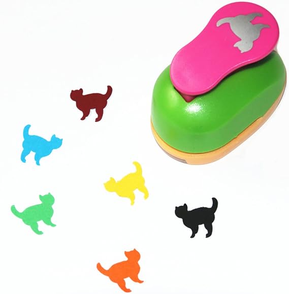 CADY Crafts Punch 1-Inch Paper Punches Puncher (Cat)