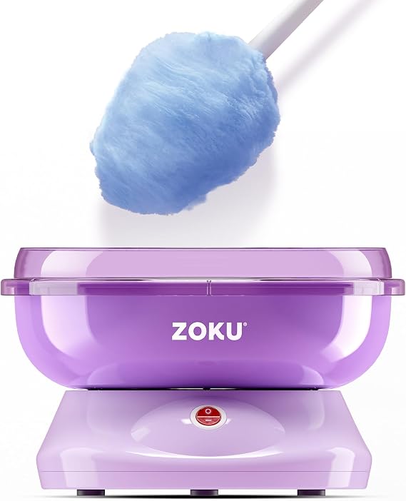Koji by ZOKU Cotton Candy Maker Set, Countertop Machine with 10 Paper Cones