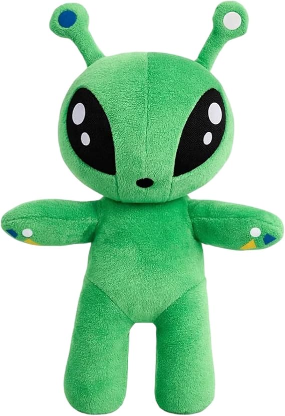 Green Alien Collectible,35cm Alien Plush, Soft Textured Display Piece