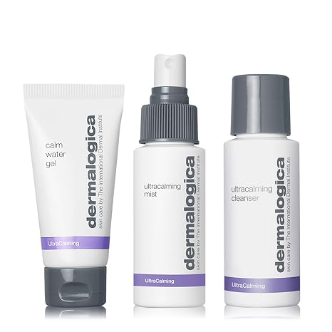 Dermalogica Sensitive Skin Rescue Kit, 3 Piece Gentle Skincare Set