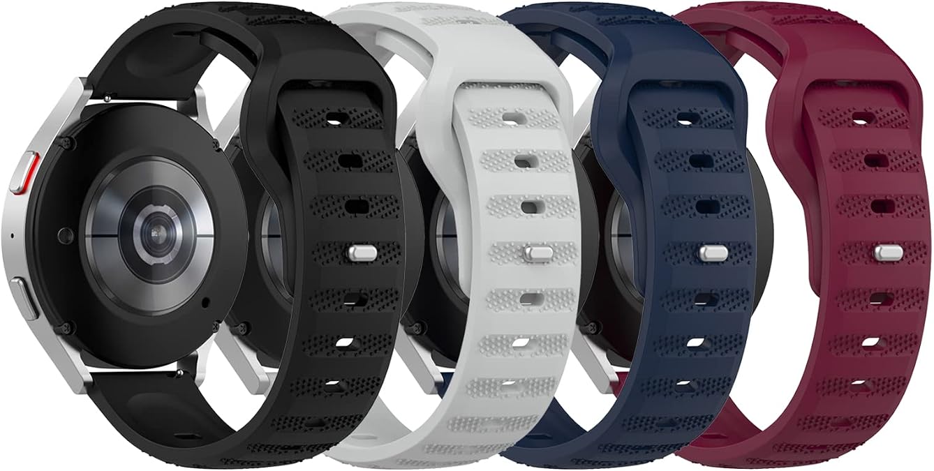 BabyValley Silicone Bands Compatible for MorePro FT26/ F12 Watch Replacement Bands, Soft Adjustable Watch Straps Wristband for MorePro FT26 1.7" Fitness Tracker