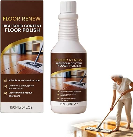 Professional Wood Floor Restorer, Floor Restore for Wood Floors - Floor Clean Restorer & Polish for Tile, Shine Wood, Laminate, Vinyl, Bamboo (150ml, 1 Piece)