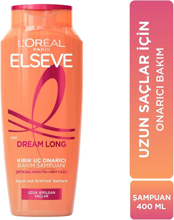 L'Oreal Paris Elseve Dream Long Onarıcı Bakım Şampuanı 400 ml