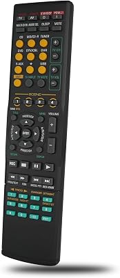 Replacement Remote Control Fit for RAV320 RAV-320 RXV460RDS RX-V460RDS RXV659 RX-V659 RXV659BL RX-V659BL DSP-AX630 DSPAX630 for Yamaha AV System Receiver