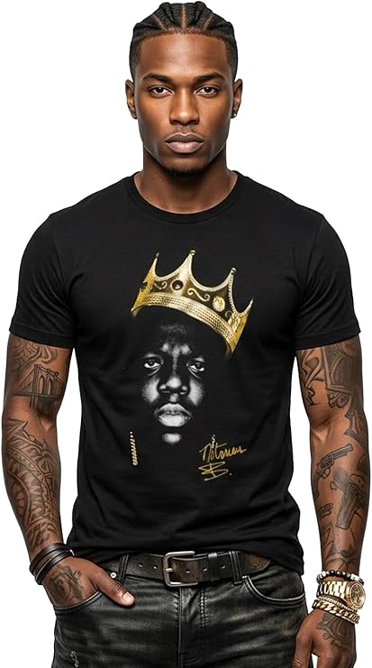Swag Point Next Level Mens Hip Hop Streetwear Baby Biggie Graphic T Shirts