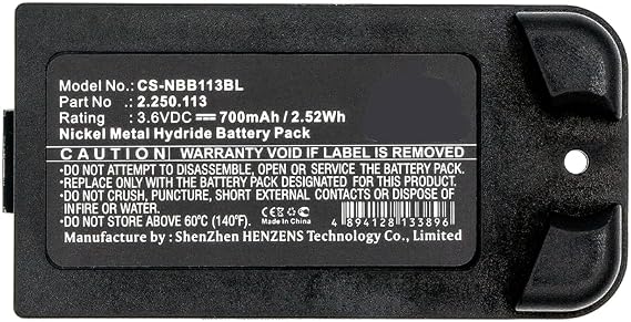Battery Suitable for NBB 2.250.1113, 22501113, Planar-C