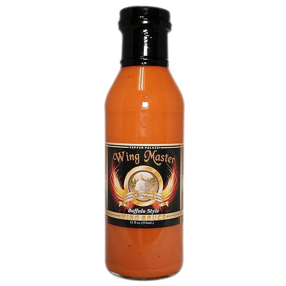 Pepper Palace Wing Master Garlic Parmesan Wing Sauce
