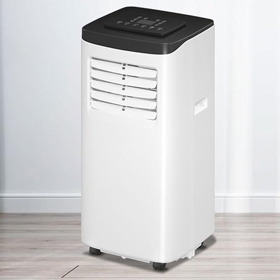 Portable Air Conditioner, Energy Efficient Cooling & Dehumidifier, Quiet Operation, Digital Display, 24-Hour Timer, 120° Oscillation, Window Kit, Remote Control