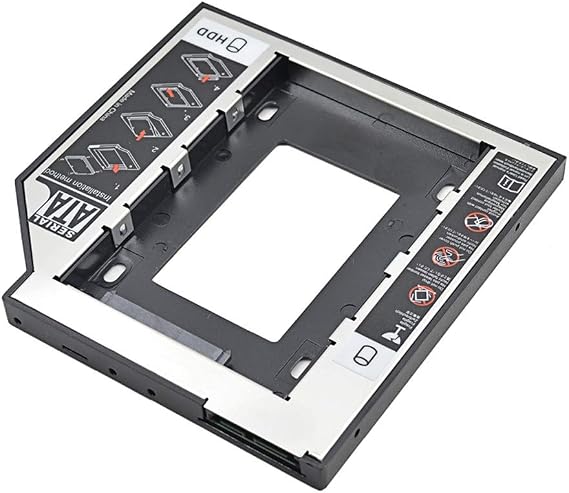 Alfais Al-4717 12.7 mm SATA HDD Harddisk Caddy Kızak Kutu Laptop SSD Notebook Ikinci HDD Takma