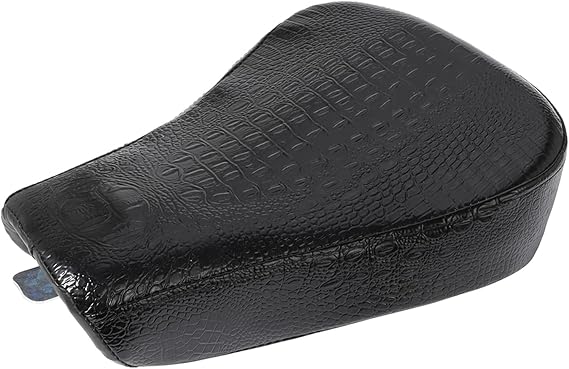 Motorcycle Driver Rider Solo Seat Cushion For Harley Sportster Forty Eight XL1200 883 72 48, Black