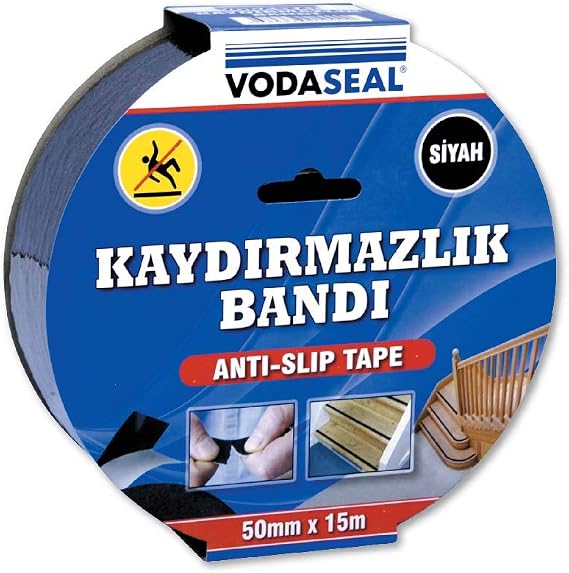 Vodaseal 53.01.010 Kaydırmaz Bant 50Mmx15Mt, Siyah