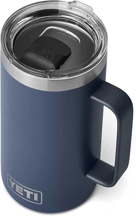 YETI Rambler 24 oz (709 ml) Coffee Mug, Navy