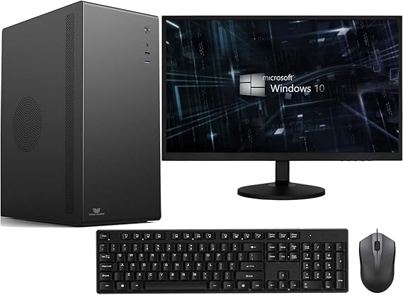 Veno Scorp Optiplex Intel i7-2600 Quad Core 16GB RAM 1TB NVME SSD WiFi Windows 10 Desktop PC With new 21.5-inch Monitor V100 Computer Bundle