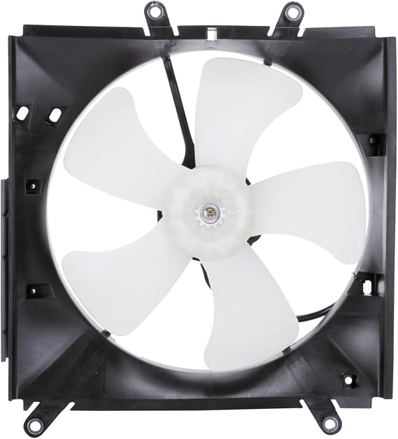 TYC 600150 Cooling Fan Assembly Compatible with 1993-1997 Toyota Corolla