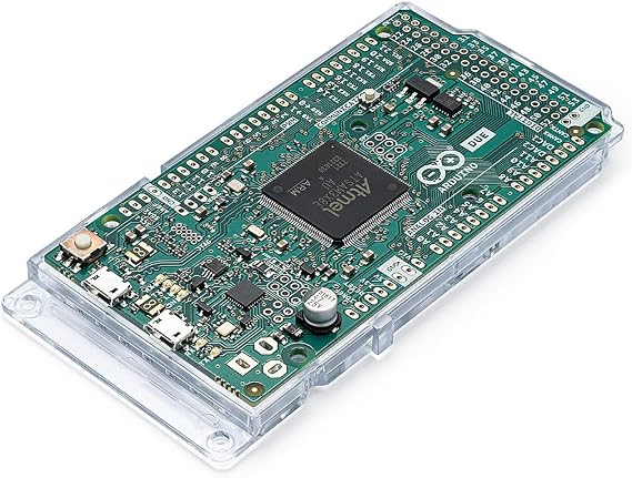 Arduino Due [A000056] - 32-bit ARM Cortex-M3, 84MHz, 54 Digital I/O Pins, 12 Analog Inputs, 512KB Flash, USB Host, Compatible with Arduino IDE for Advanced Embedded Projects and Prototyping