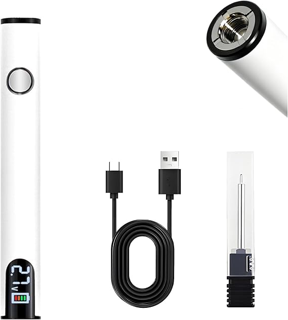 Thread Burner Kit, LCD 2.7V/3.4V/4.2V, Rechargeable (White)