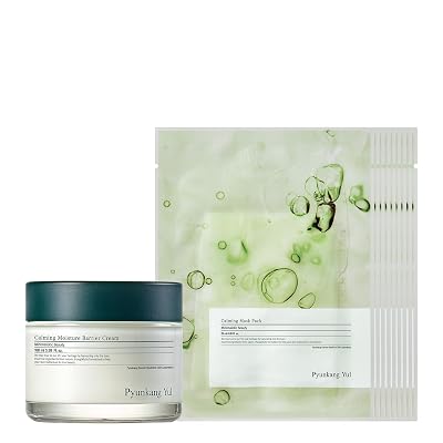 Pyunkgna Yul PKY Calming Cream & MaskpackInstantly Soothes Sensitive Skin, Vegan, Korean Skincare