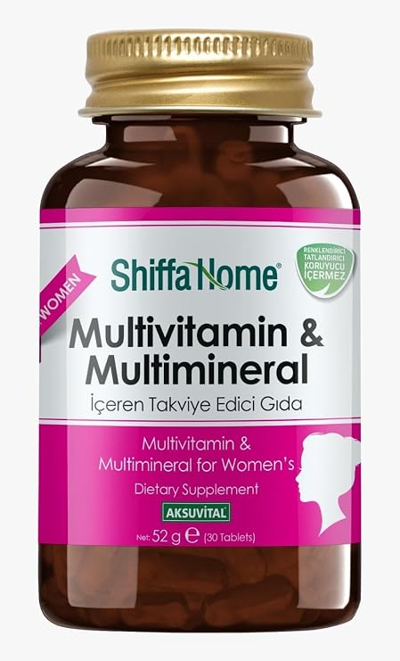 MULTİVİTAMİN ve MULTİMİNERAL - 30 TABLET - KADIN/WOMEN
