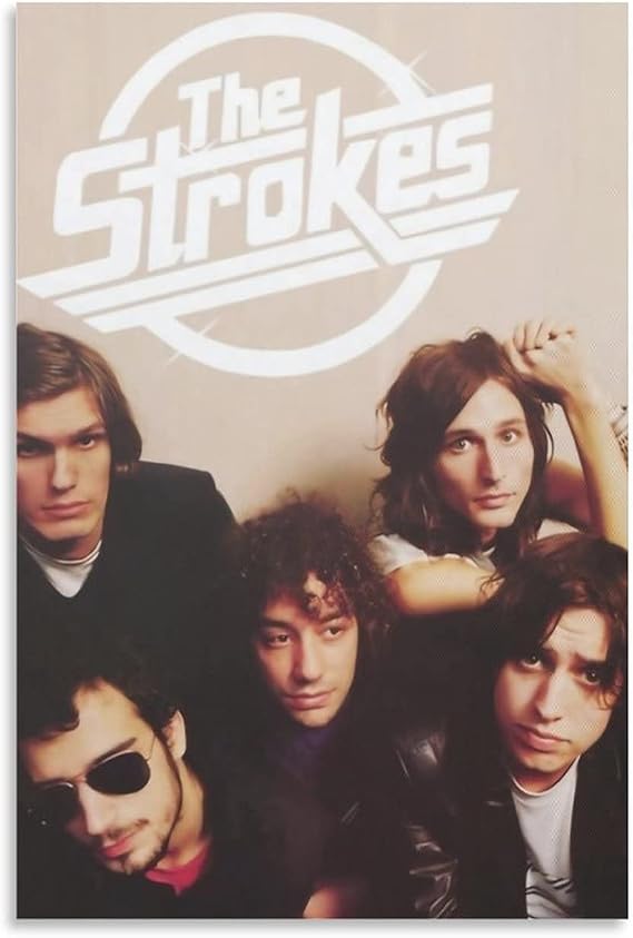 The Strokes Canvas Poster Bedroom Decoration Landscape Office Valentine's Birthday Gift Unframe-style12x18inch(30x45cm)