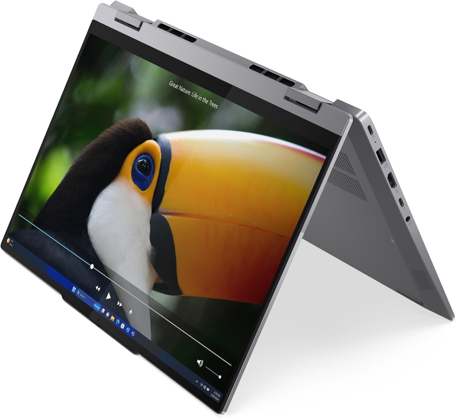 Lenovo ThinkBook 14 2-in-1 G4 IML 2025 Laptop, 12-Core Intel Core Ultra 7 155U, 14 WUXGA IPS Touchscreen Display, Intel Graphics, 16GB DDR5 1TB SSD, Backlit KB, FP, Thunderbolt 4, Wi-Fi 6, Win10 Pro