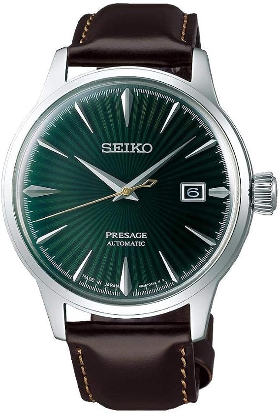 SRPD37J1 Seiko Presage Automatic Green Male Analog Sport Japan Automatic Overseas Shipping Seiko