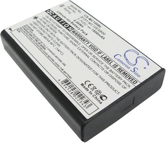 VINTRONS Replacement Battery for INTERMEC 074337S, 73659, Symbol, BTRY-MC10EAB00, WASP, 633808920326