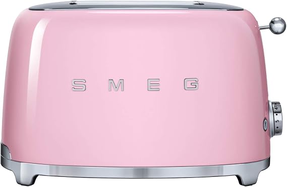 2 Slice Toaster, Extra Wide Slots, 3 pre set options, Pink