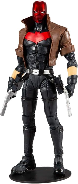 McFarlane Toys DC Multiverse Red Hood 7" Action Figure | DC Multiverse 7 Inch Action Figure Comic Series Exclusive - Red Hood