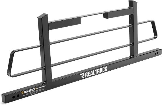 RealTruck BACKRACK Original Rack Frame Only | Black, No Drill | 15017 | Fits 2011-2025 RAM 1500 5.5' & 6.5' Bed; 2011-2025 RAM 2500/3500 6.5' Bed