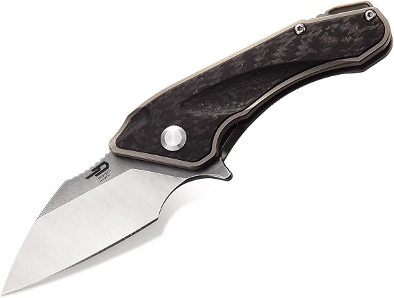 Bestech Knives Goblin Titanium Framelock CF, Gray