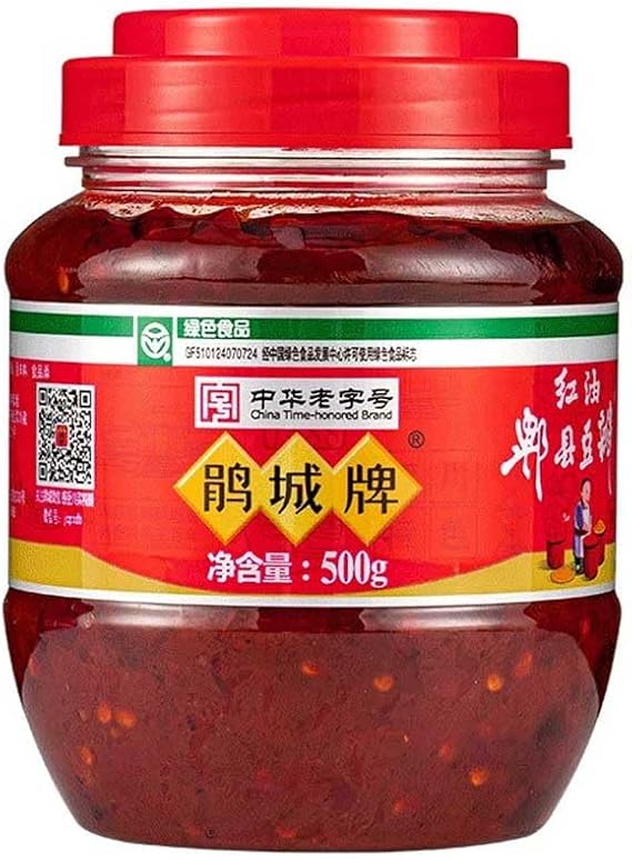 Chinese Sichuan Chilli Bean Sauce 红油豆瓣酱 500g