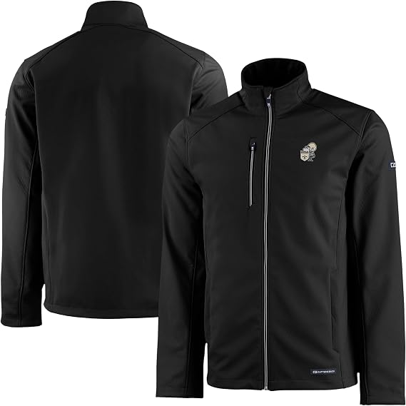 Cutter & Buck Men's NFL Evoke Eco Softshell Recycled Full-Zip Jacket