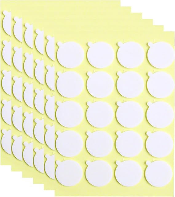120Pcs Candle Wick Stickers, with Tail