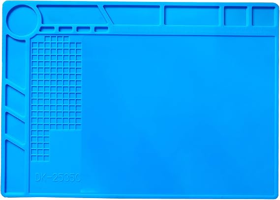 Silicone Soldering Mat 13.8 x 9.8 inch Repair Work Pad for Solder Iron