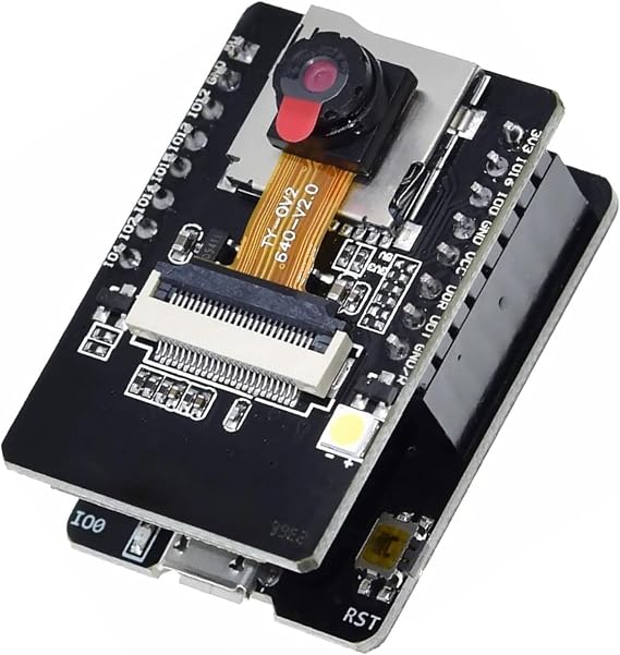ESP-32-CAM WiFi Bluetooth Board ESP-32-CAM-MB Micro USB to Serial Port with OV2640 2MP Camera Module Dual Mode compatible with Arduino