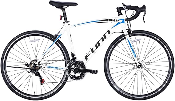 21Technology Bicycle Road Bike GT100S 700x28c Tires, Shimano 14-Speed Gear, Drop Handle, Includes Auxiliary Brake, Front and Rear Caliper Brakes