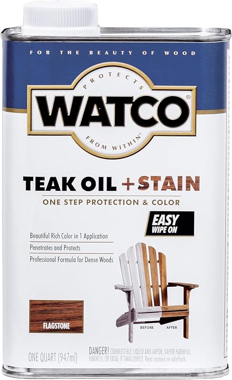 Watco Teak Oil + Stain Flagstone