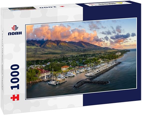 Noah Jigsaw Puzzle Lahaina Harbor, Maui, Hawaii 1000 Pieces