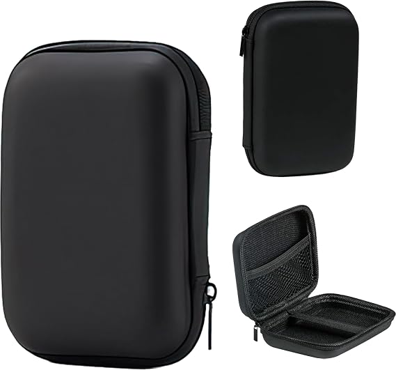 KZIOACSH Case for RG36 Pro/R36 Pro/R36S/G35XX/RG353V, Full Body Protection Portable Waterproof Shockproof Action Camera EVA Travel Carrying Storage Box Hard Shell, Black