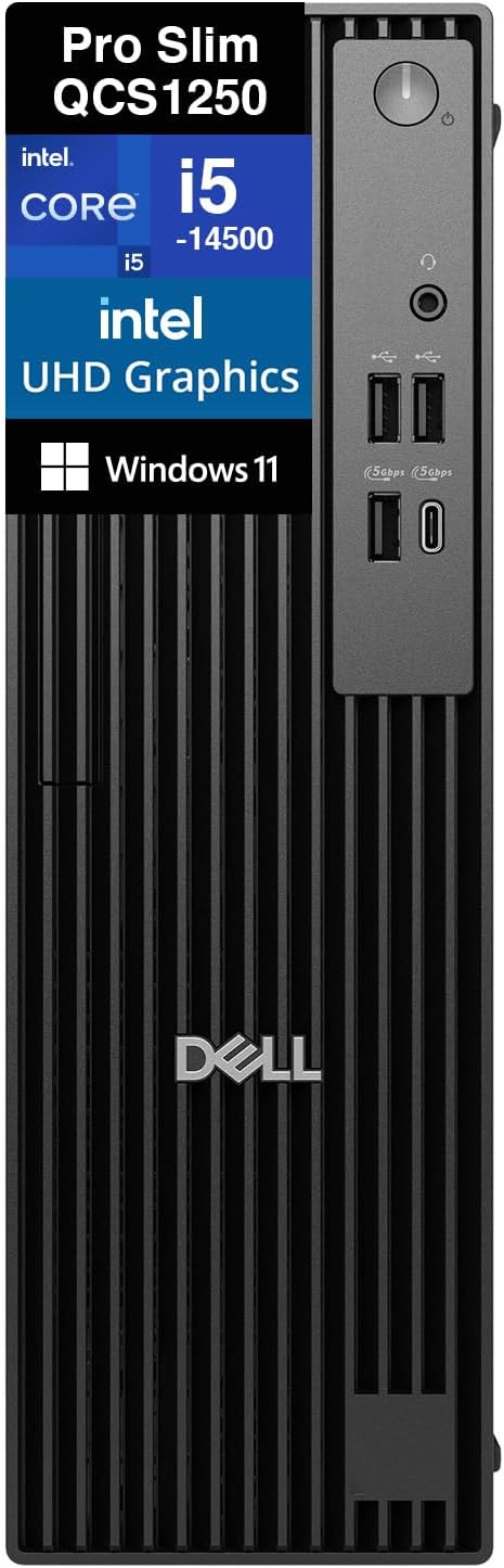 Dell Pro Slim QCS1250 Business Mini Desktop (Next Gen Optiplex SFF)