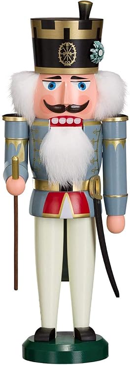 German Christmas Nutcracker Officer - 37 cm / 15 inch - Seiffener Volkskunst
