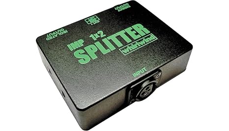 Whirlwind 1 in 2 Out Mic Level Splitter IMP 1X2 Splitter