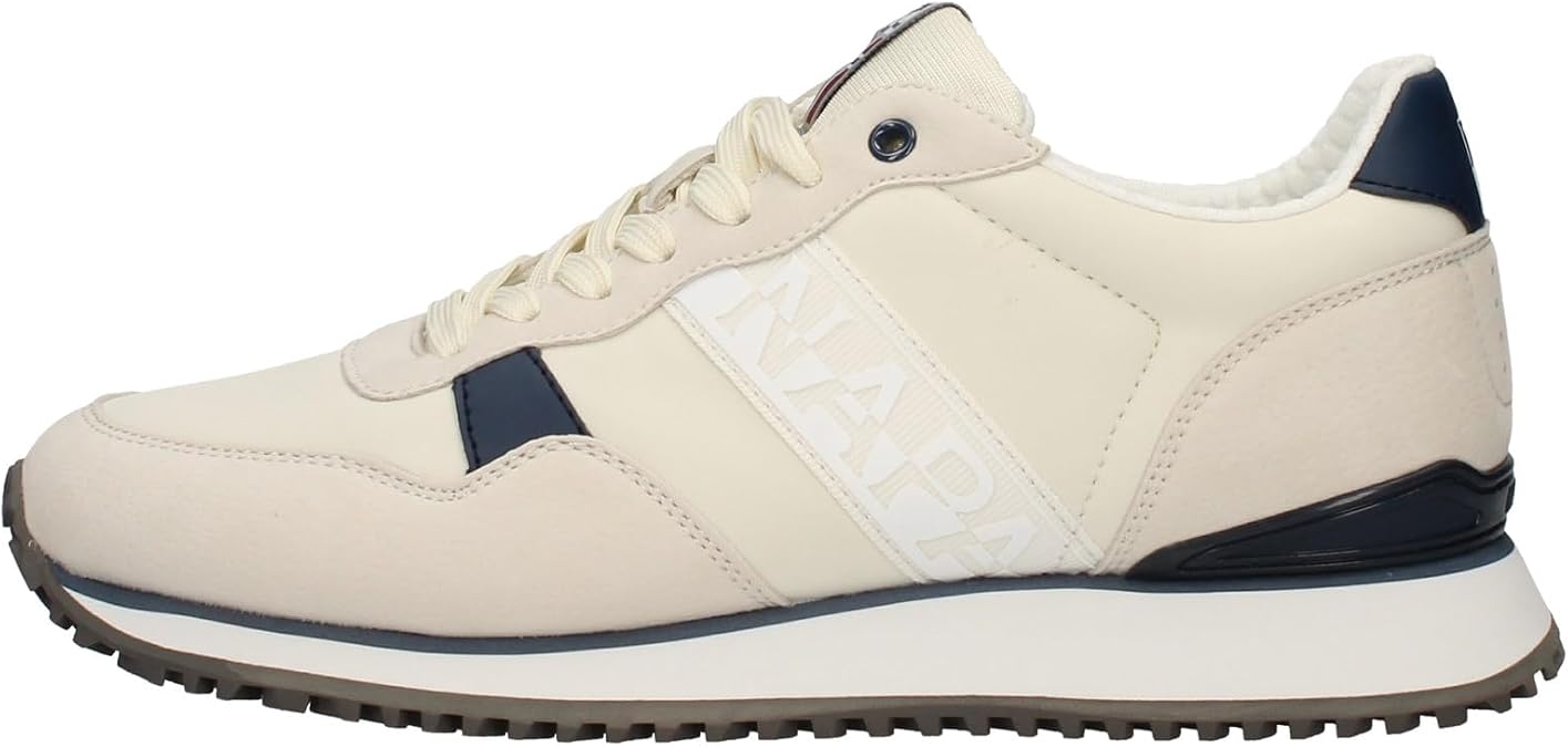 Napapijri White Polyurethane Men Sneaker