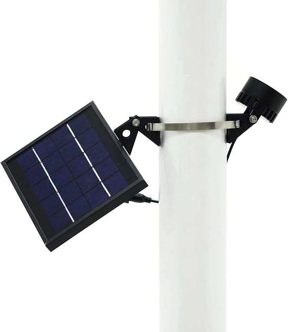 Mini 120X Solar Flag Pole Light