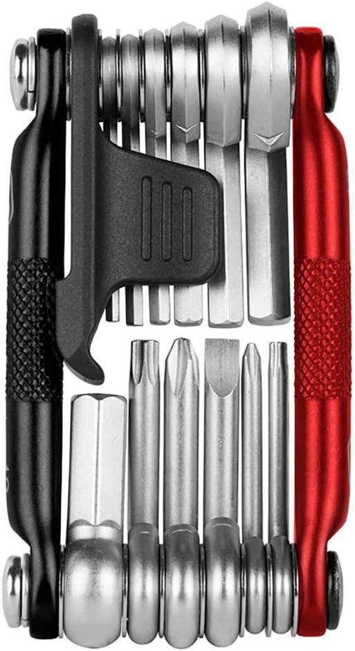 Crankbrothers Multi Tool M 13 Matte Black Red | bike-multifunction-tools