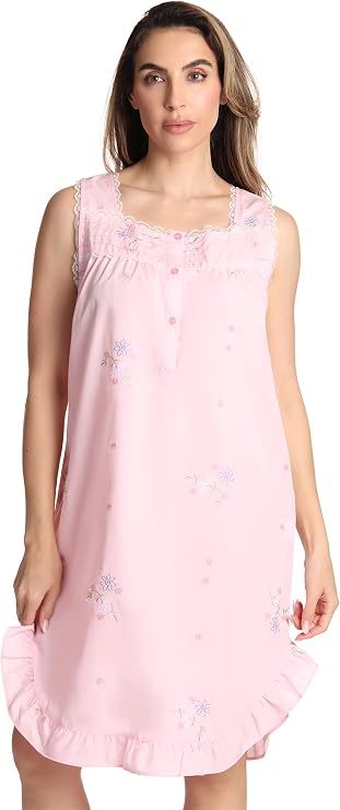 Dreamcrest Sleeveless Seersucker Gowns