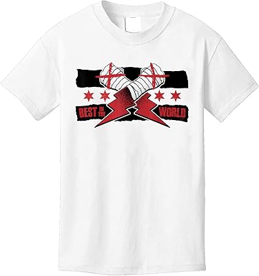 cm Punk Shirt Aew cm Punk Best in The World T-Shirt Official White
